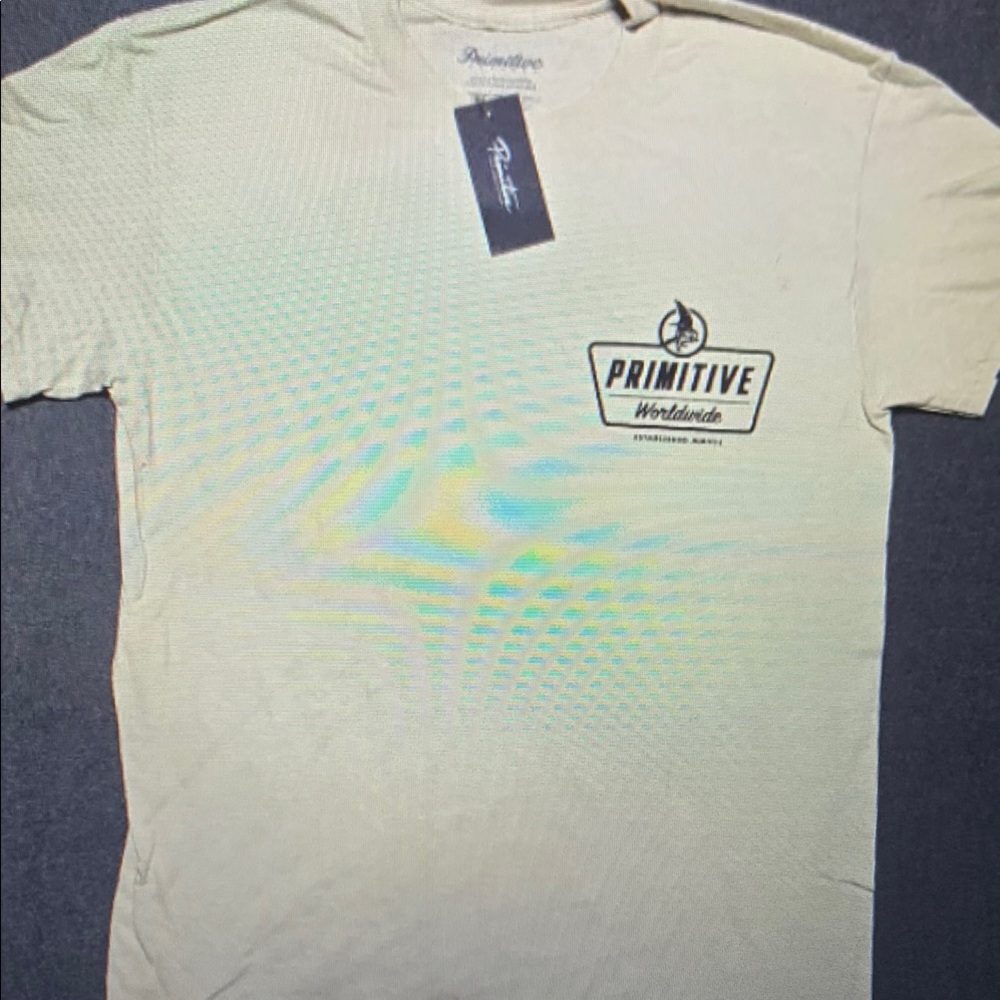 Primitive Men's Cream T-Shirt
